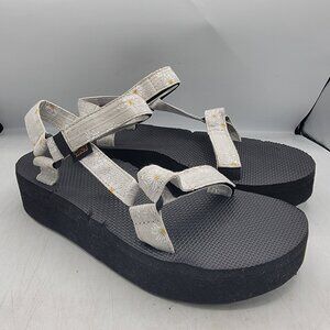 Teva Flatform Universal Gloriosa Womens 11 Platform Floral Sandals 1125203